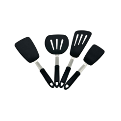 Espatulas de Acero y Silicon para Cocina