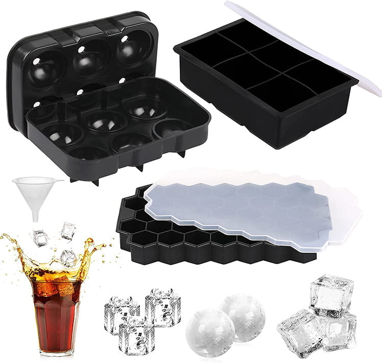 Pack de Moldes de Silicona para Hielos