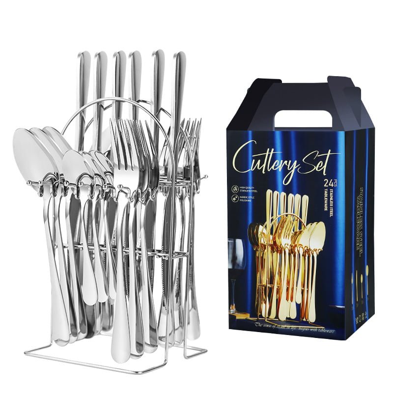 Set de Cubiertos de Acero Inoxidable